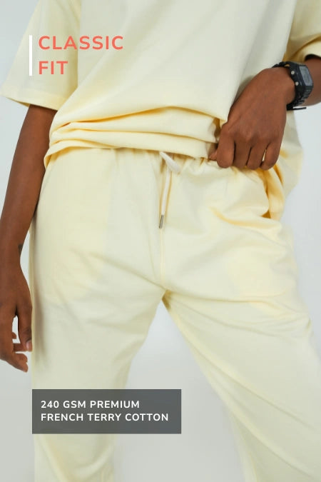 Unisex Comfort Fit Jogger – Beige