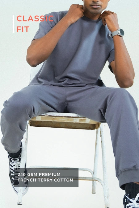 Unisex Comfort Fit Jogger – Grey