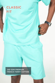 Unisex Relaxed Fit Shorts – Mint