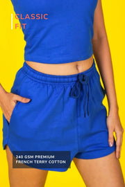 Chic Flex Shorts – Cobalt Blue