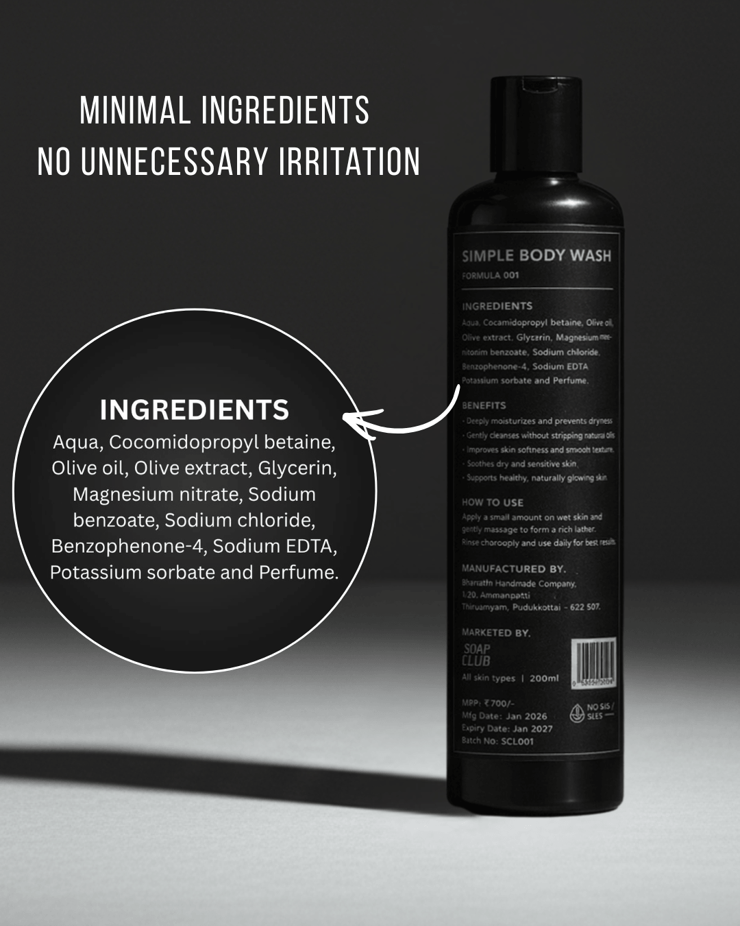 Body Wash - Formula 001