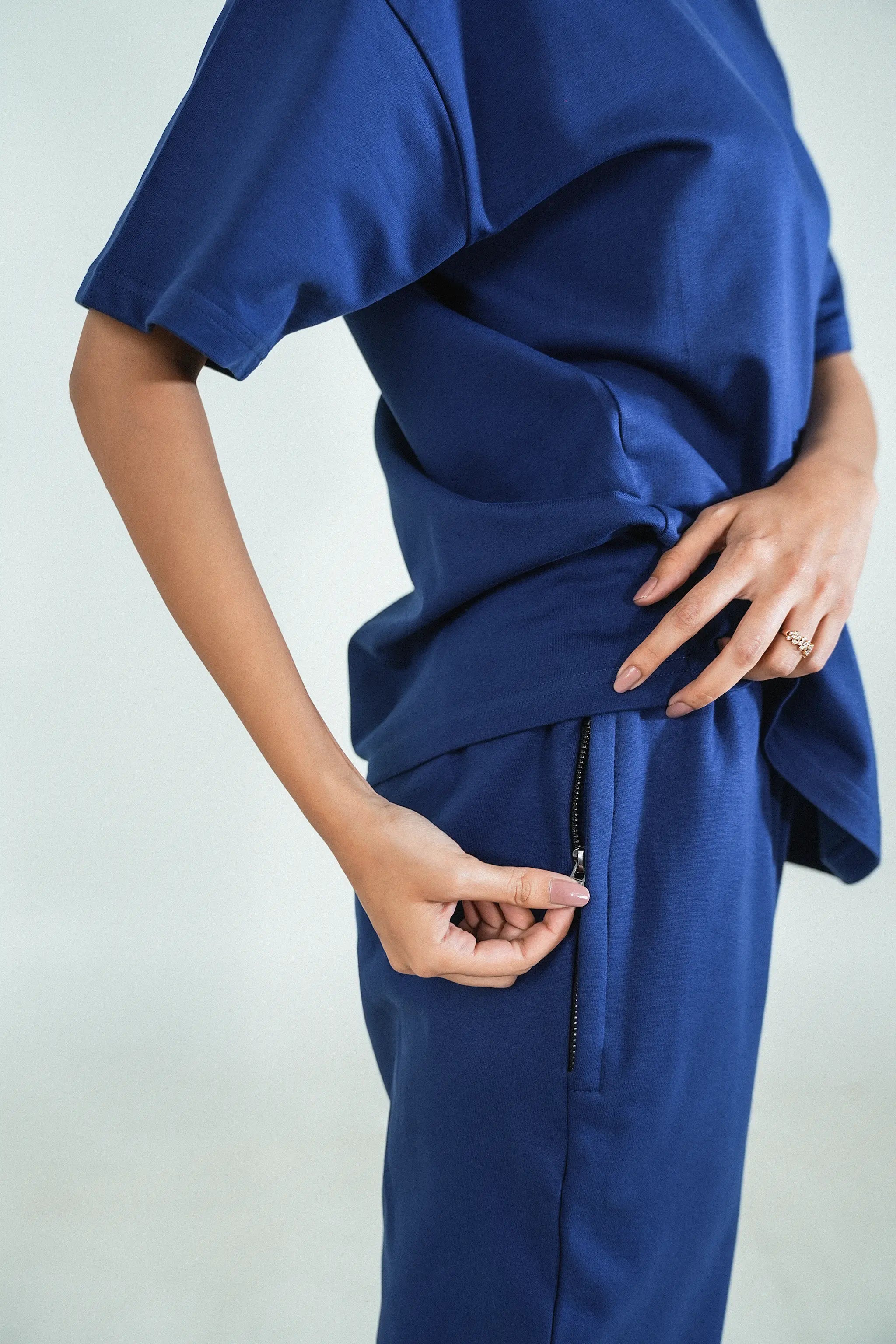 Comfort Fit Jogger – Navy Blue