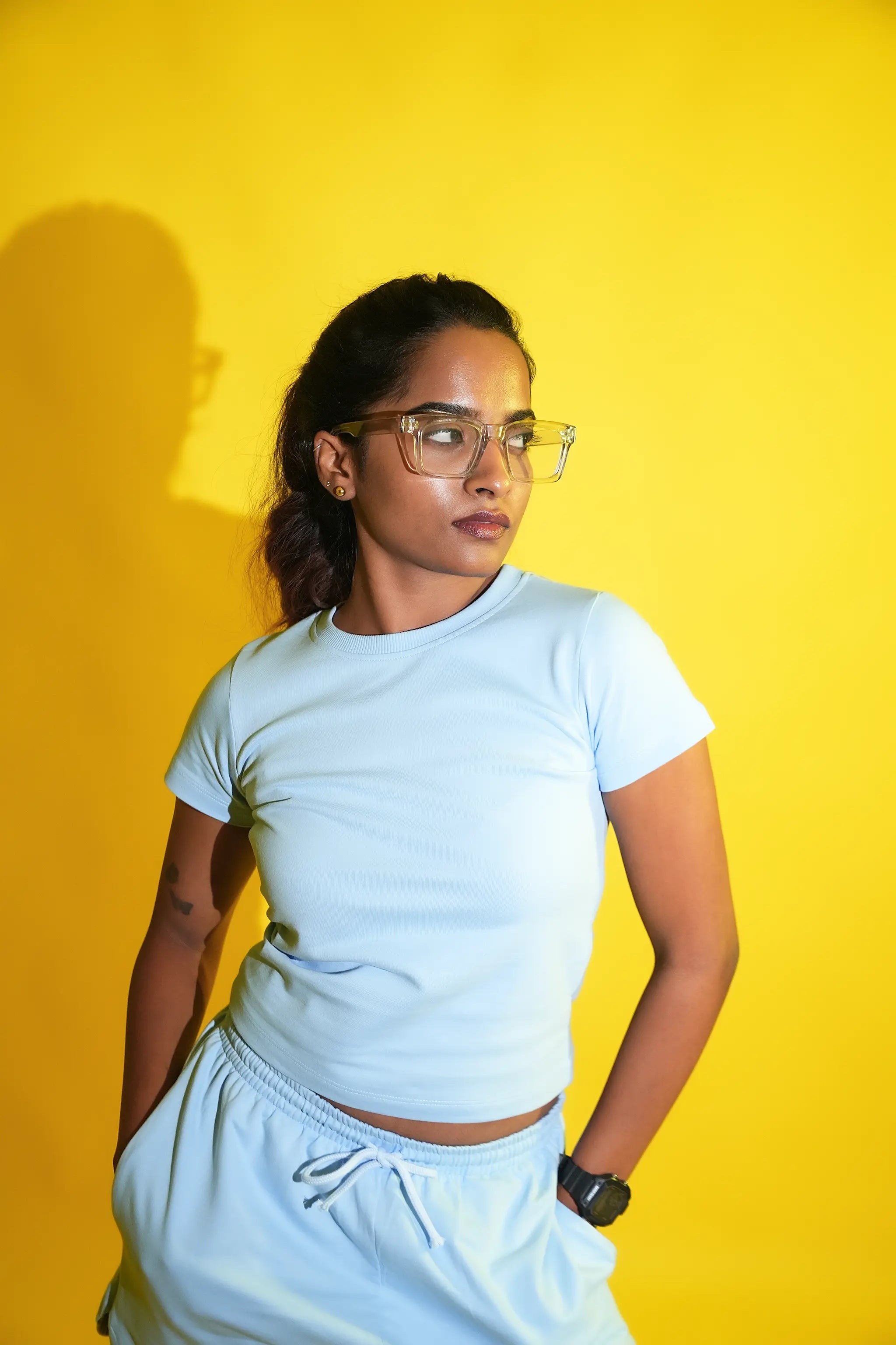 Snug Fit Baby Tee – Aquatic Blue