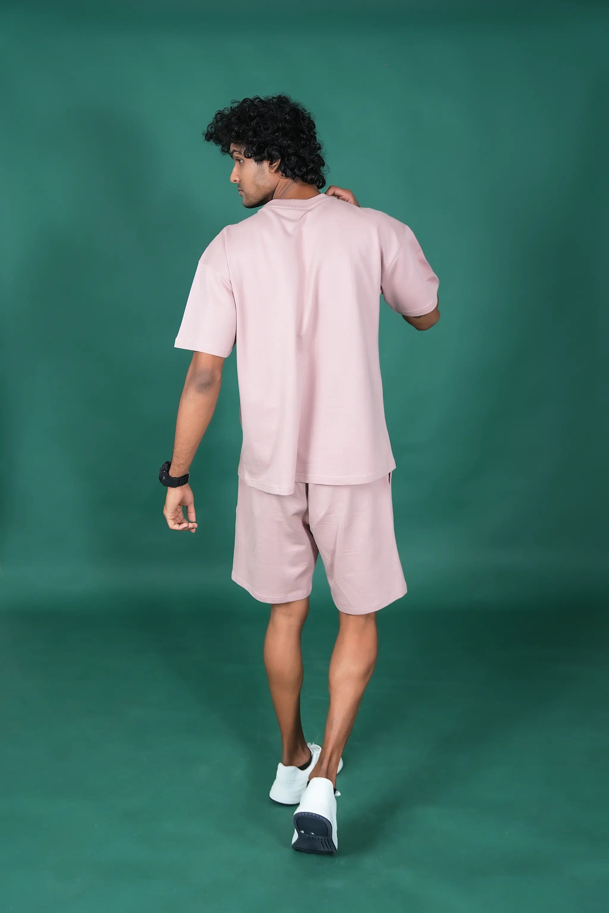 Relaxed Fit Shorts – Onion Pink