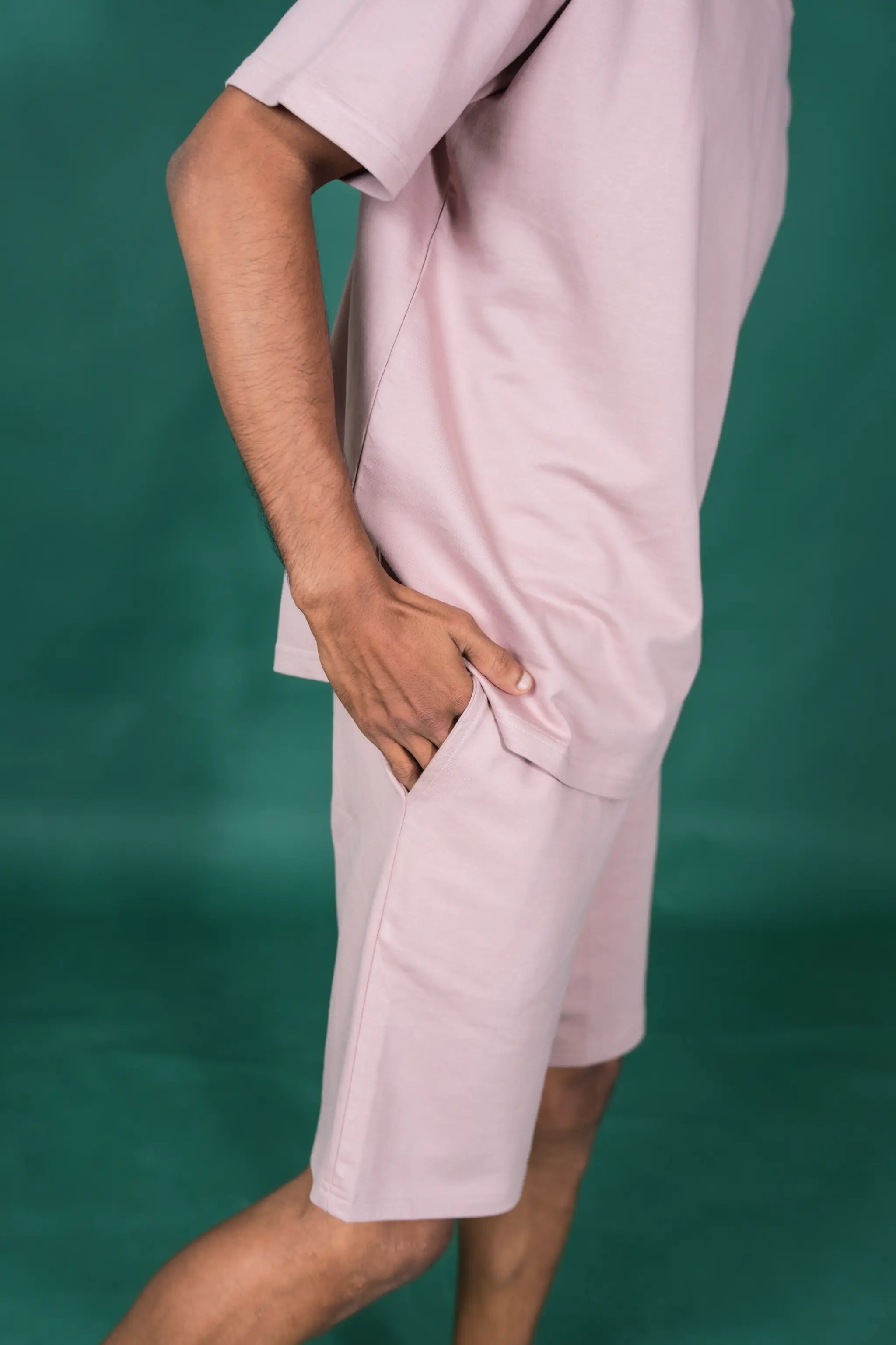 Relaxed Fit Shorts – Onion Pink