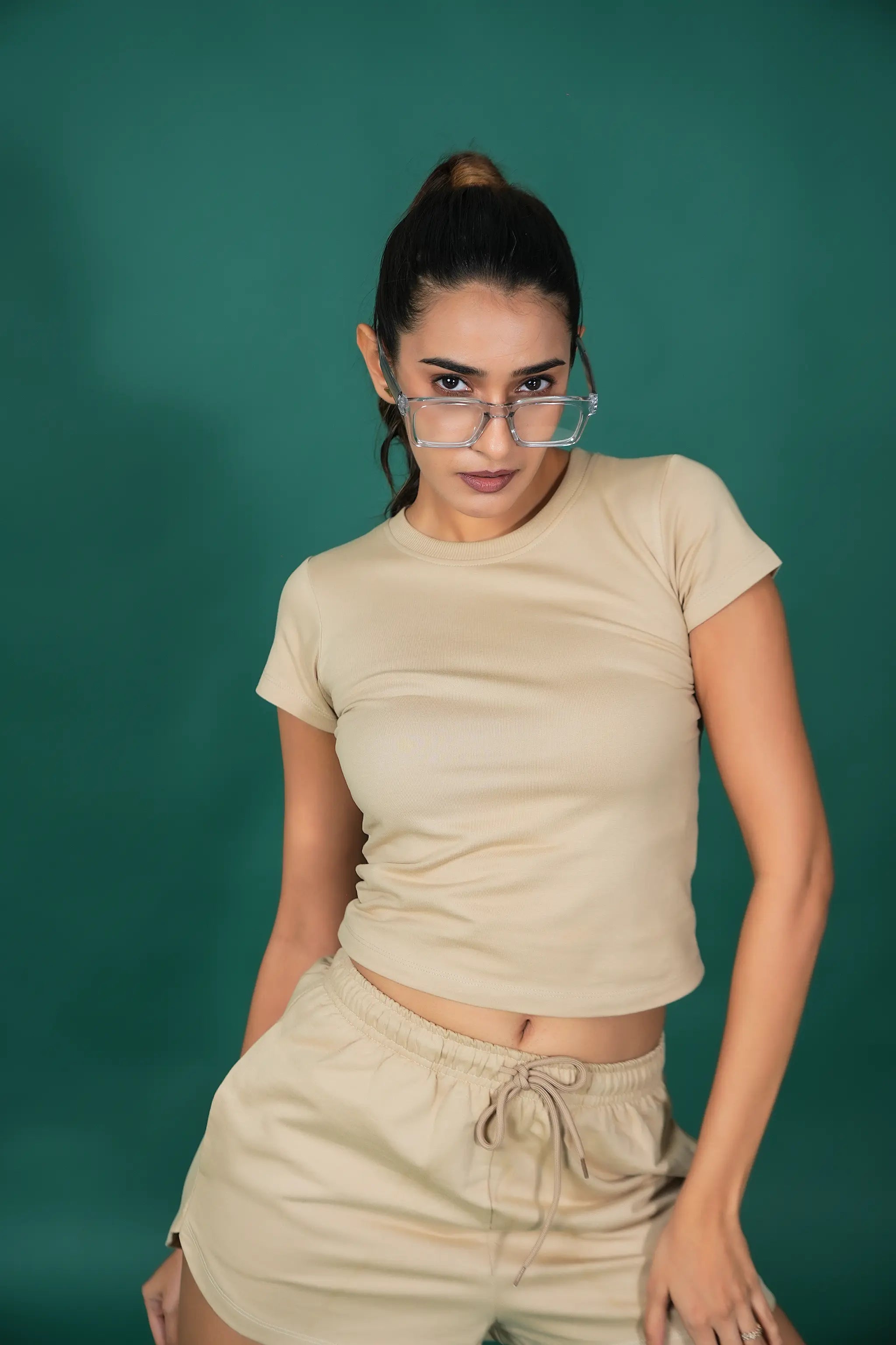 Snug Fit Baby Tee – Oatmeal