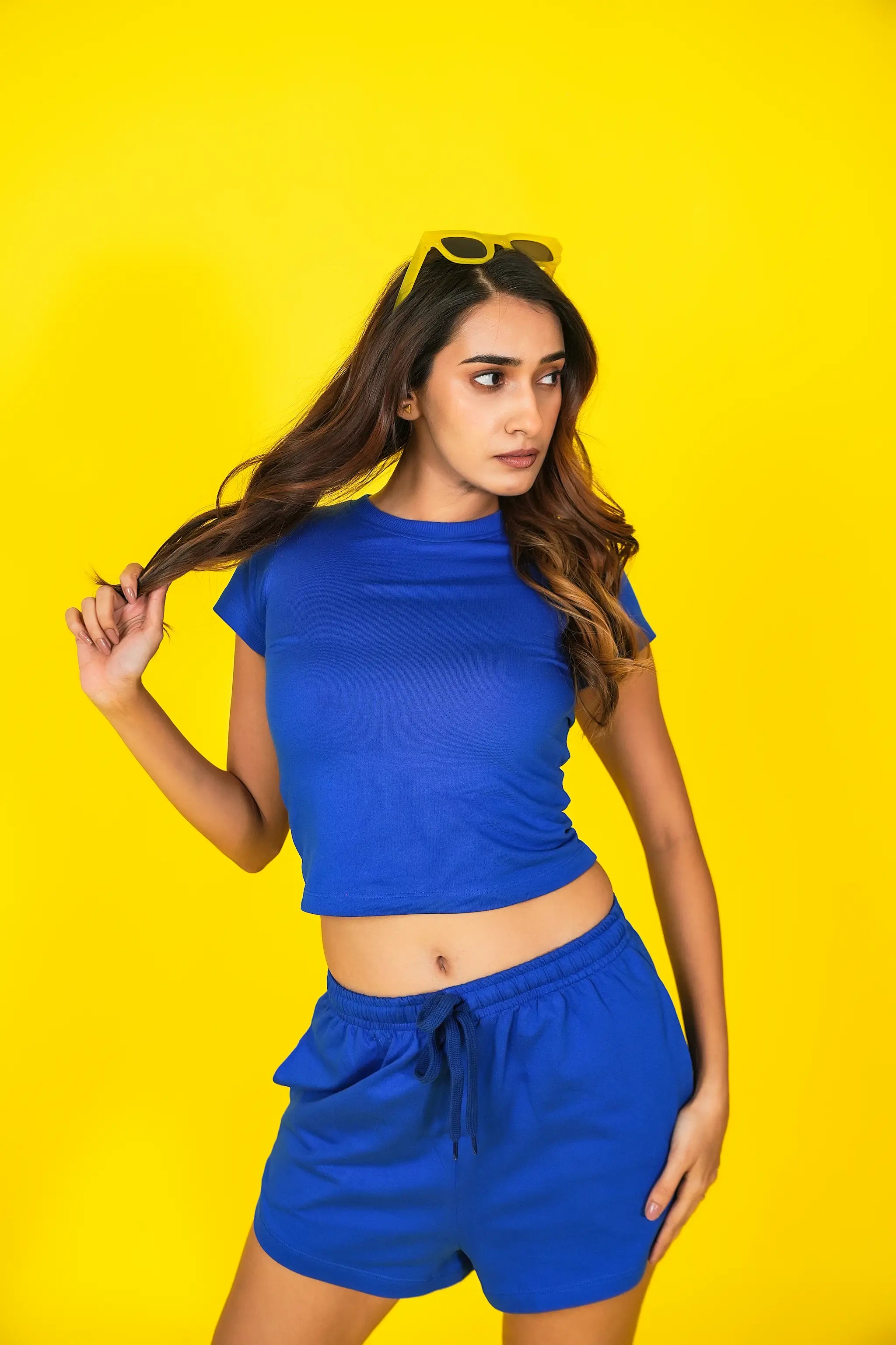 Chic Flex Shorts – Cobalt Blue