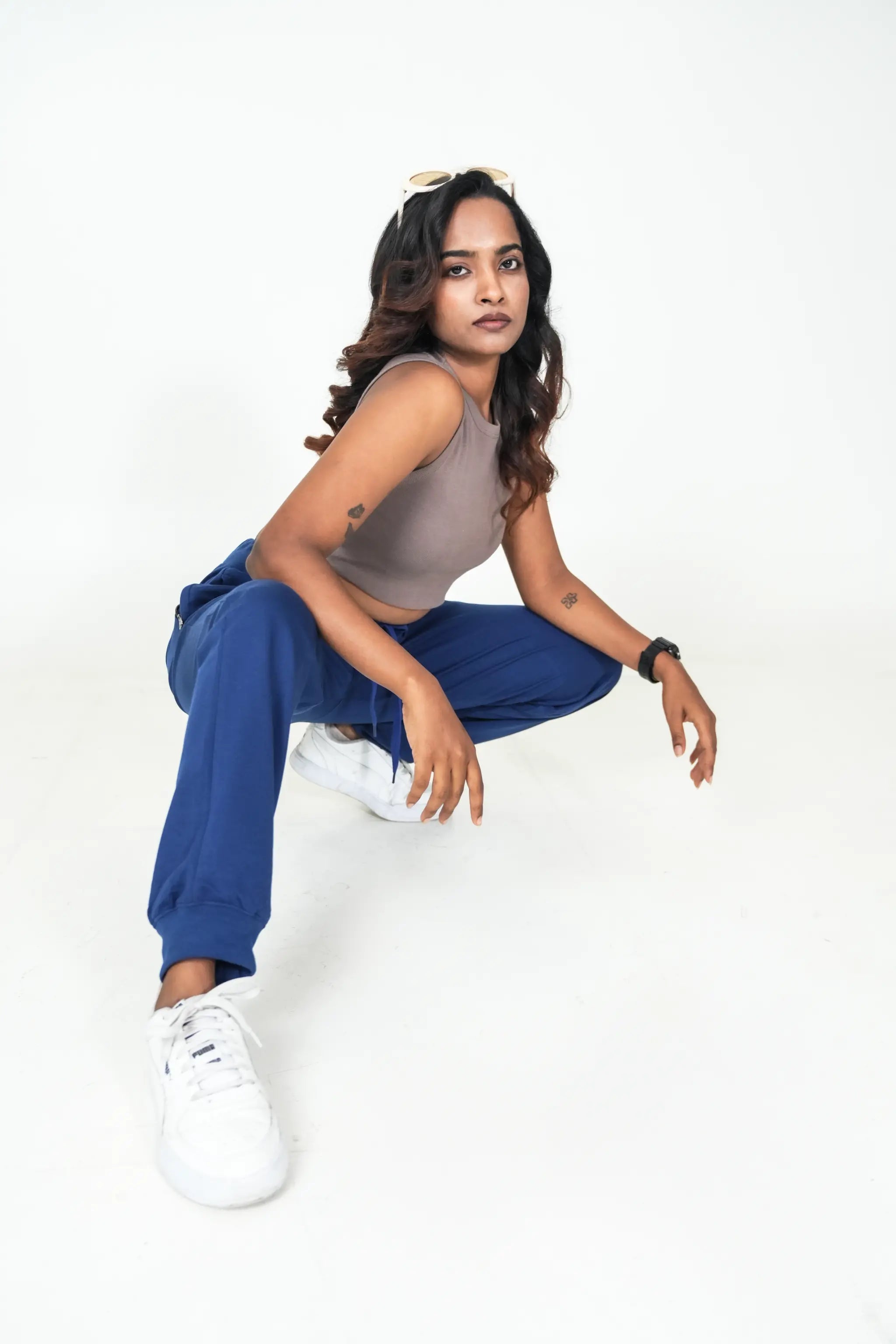 Ribbed Tank Top – Earthy Brown