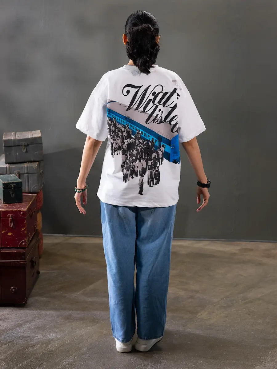 Waitlist Oversized T-Shirt | Indian Streetwear by Horn Club