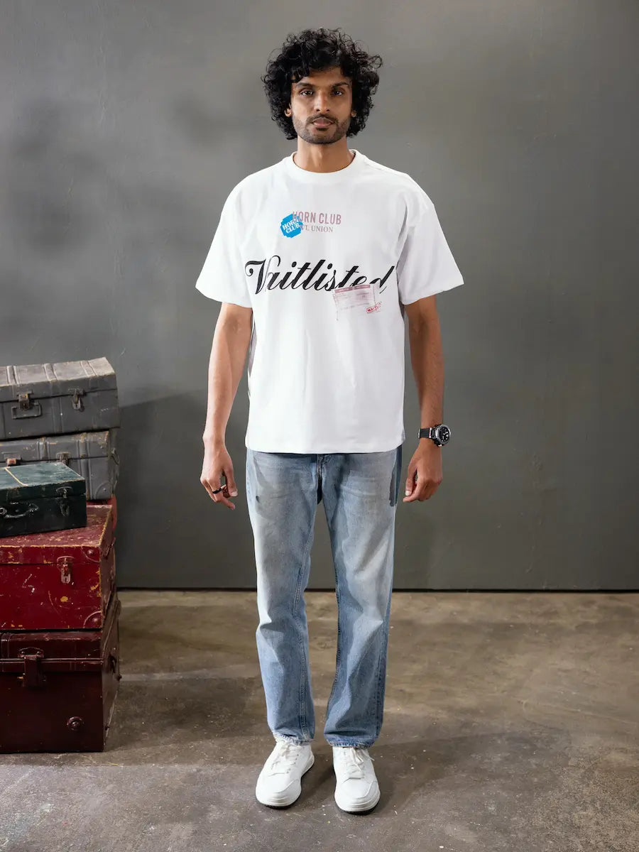 Waitlist Oversized T-Shirt | Indian Streetwear by Horn Club