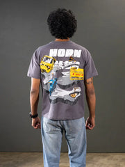 Pothole Oversized T-Shirt | Indian Streetwear by Horn Club