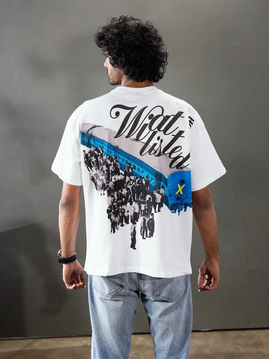 Waitlist Oversized T-Shirt | Indian Streetwear by Horn Club